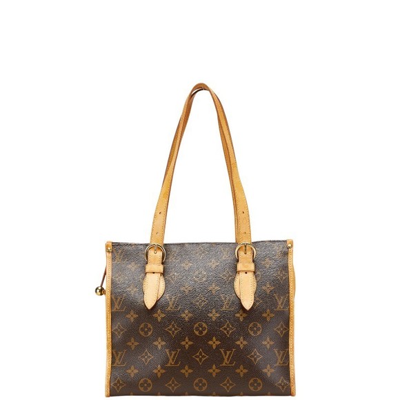 Louis Vuitton Shoulder Popincourt Monogram Au Tote Brown Leather Bag - Picture 1 of 8